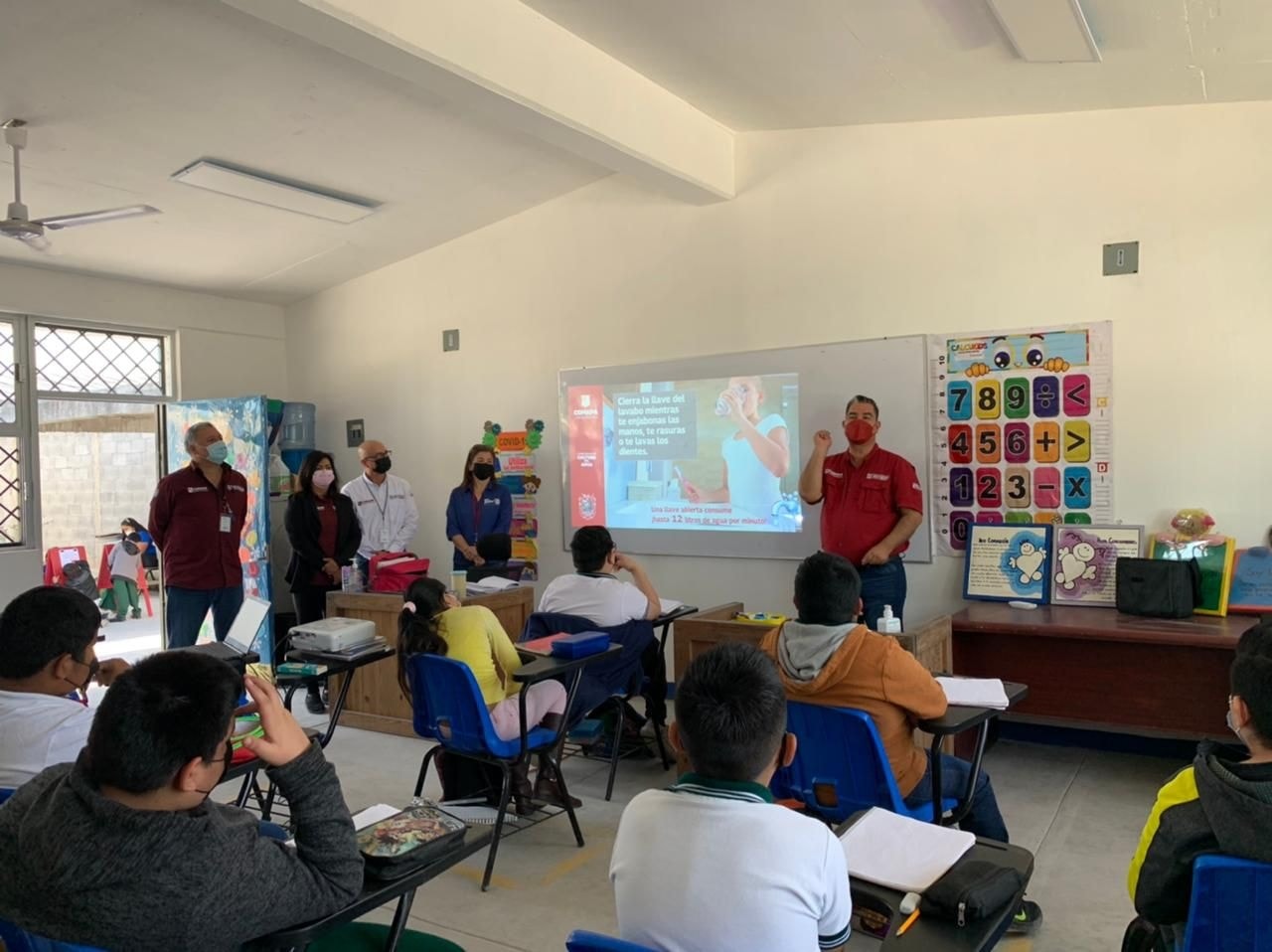 Reactiva COMAPA la cultura del agua en escuelas de Reynosa